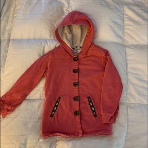 Hanna Andersson hooded sweatshirt coat